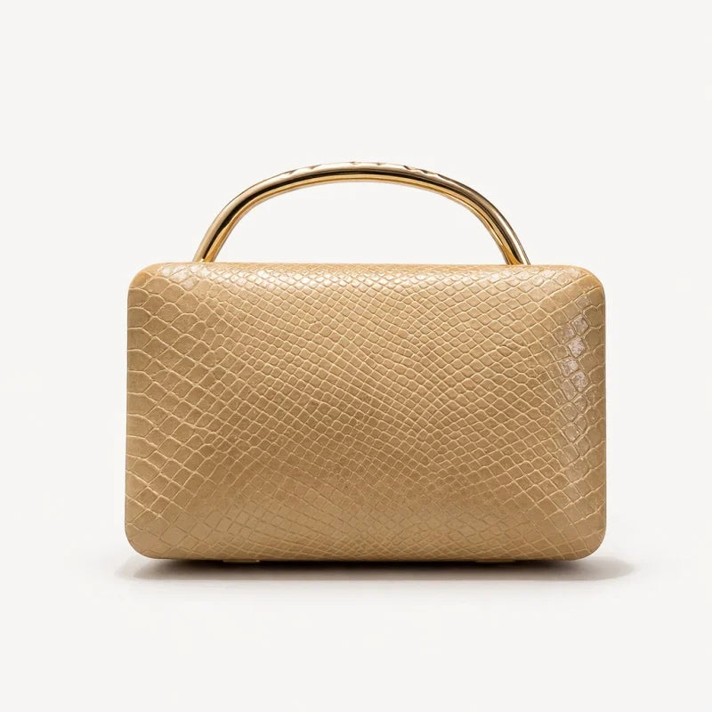 תיק יד דגם Selma בצבע זהב